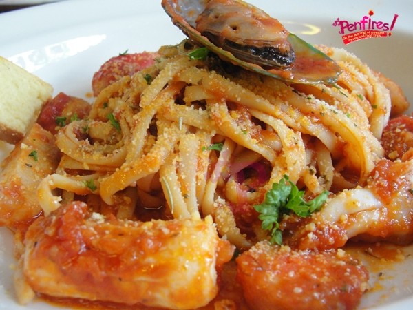 Pasta Marinara Cafe Arabela