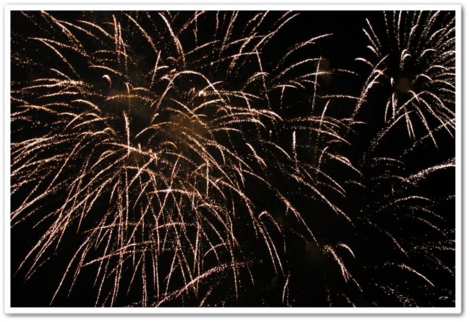 fireworks in the sinulog 2012