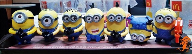 Minions Happy Meal Toys