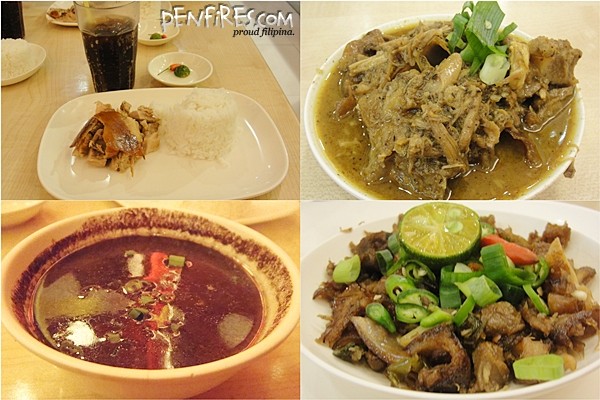 Ayer's Lechon House Menu