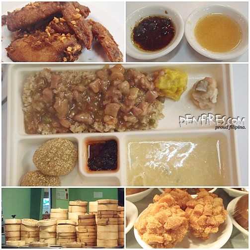 Steam rice and dimsum choices