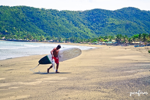 Baler Surfer with Fish Catch