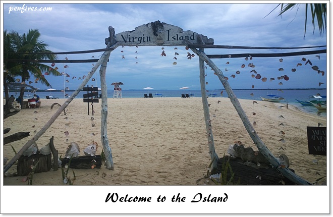 Virgin Island in Bantayan Cebu