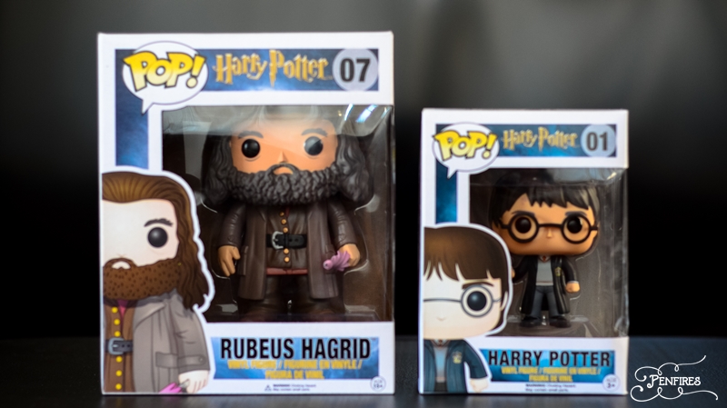 Funko Pop Hagrid and Harry Potter
