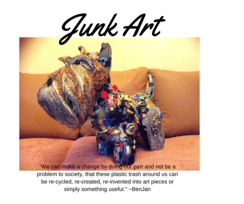 Benjan Junk Art Creation