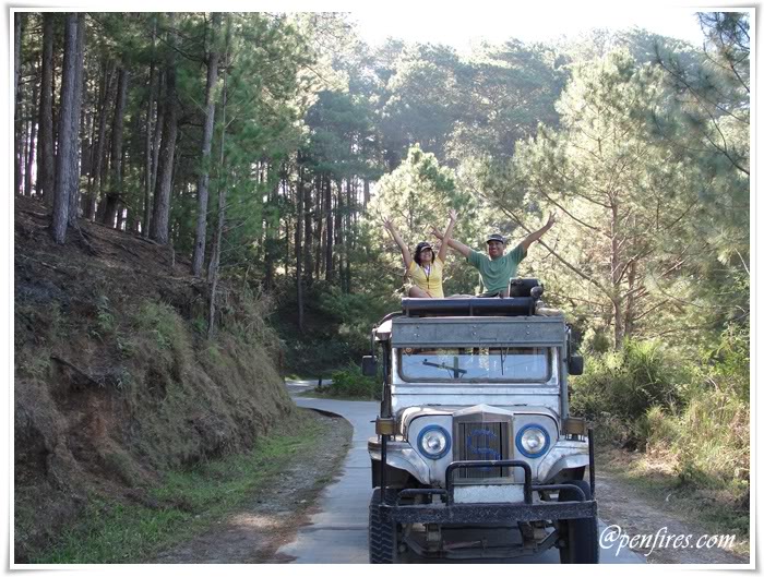 jeep toploading in sagada