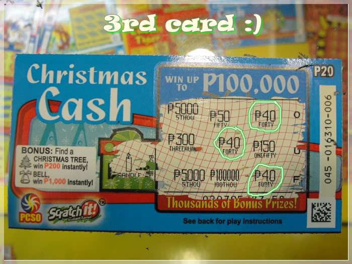 pcso winning streak scratch card