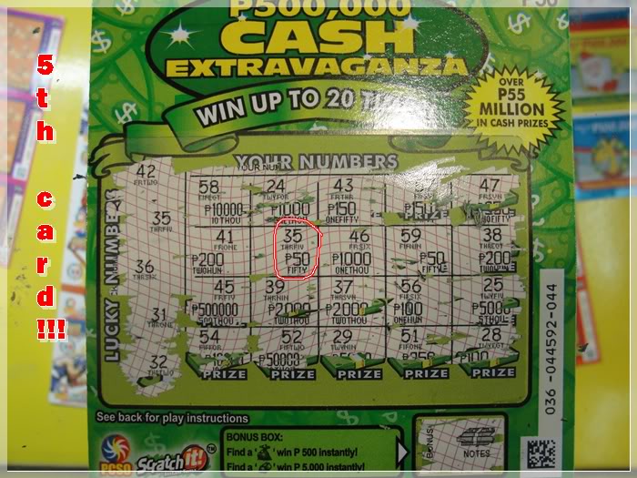winning scratch card pcso