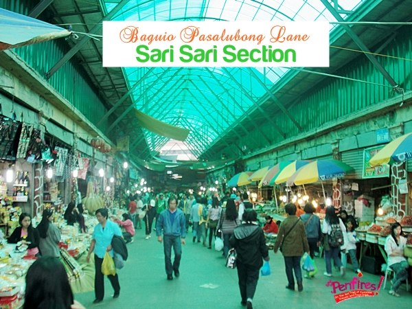 Baguio Public Market Pasalubong Area