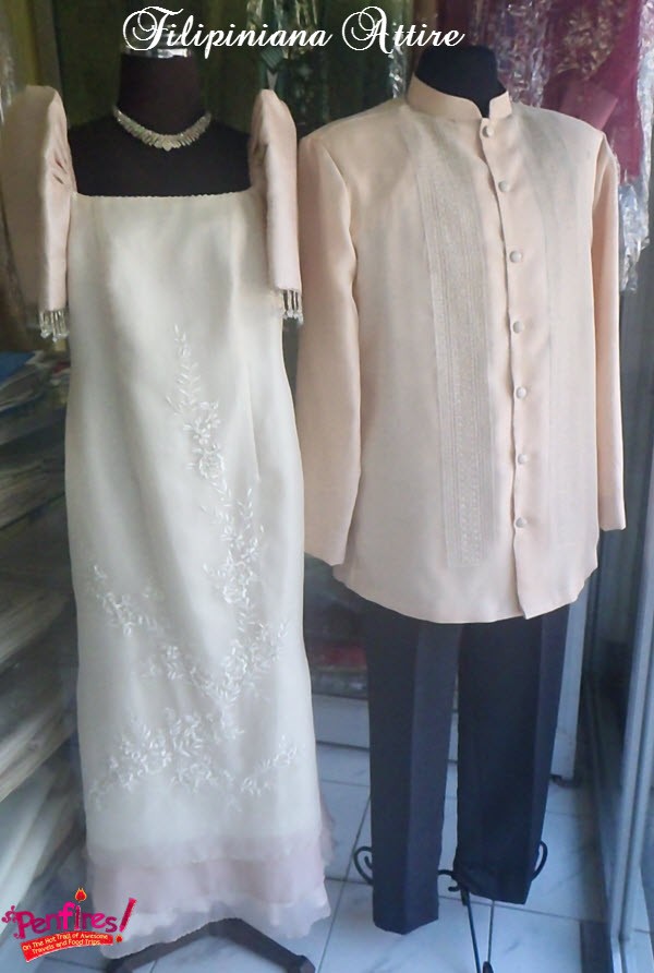 Terno and Barong Tagalog from Lumban