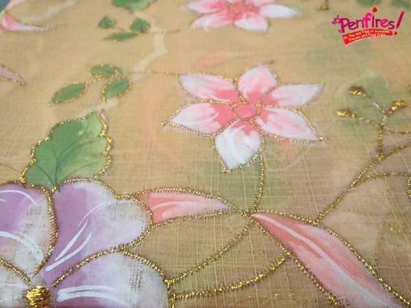 Lumban hand painted textiles