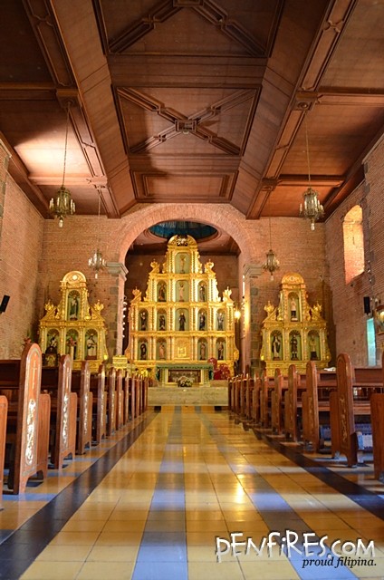 Inside Liliw church