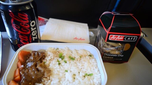 Air Asia Zest Hot Meals On Board