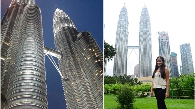 Day and Night View Petronas Tower Malaysia