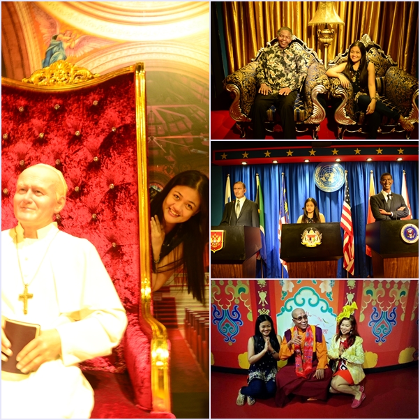 famous personalities wax figure red carpet museum malaysia