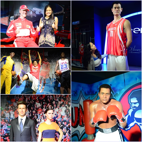 sports icon wax museum