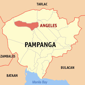 Angeles Pampanga Map