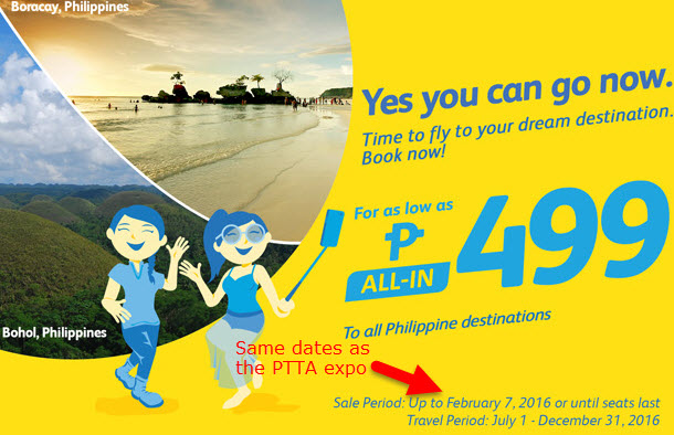 Cebu Pacific PROMO 2016