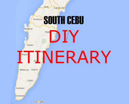 South Cebu Do It Yourself Itinerary