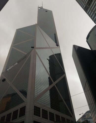 bank of chinese tower to peak tram