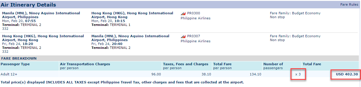 Philippine Airlines Round Trip Promo
