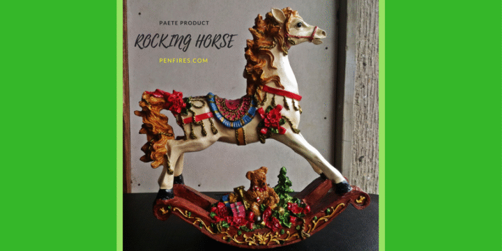 rocking horse christmas decor