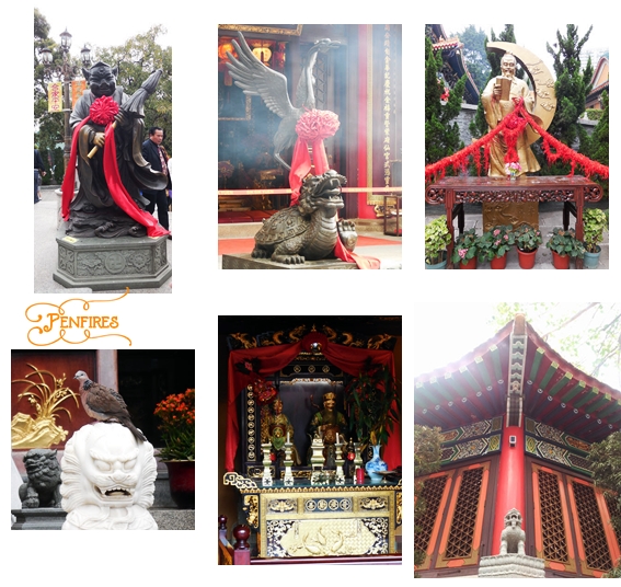 Wong Tai Sin Temple Statues and Symbols