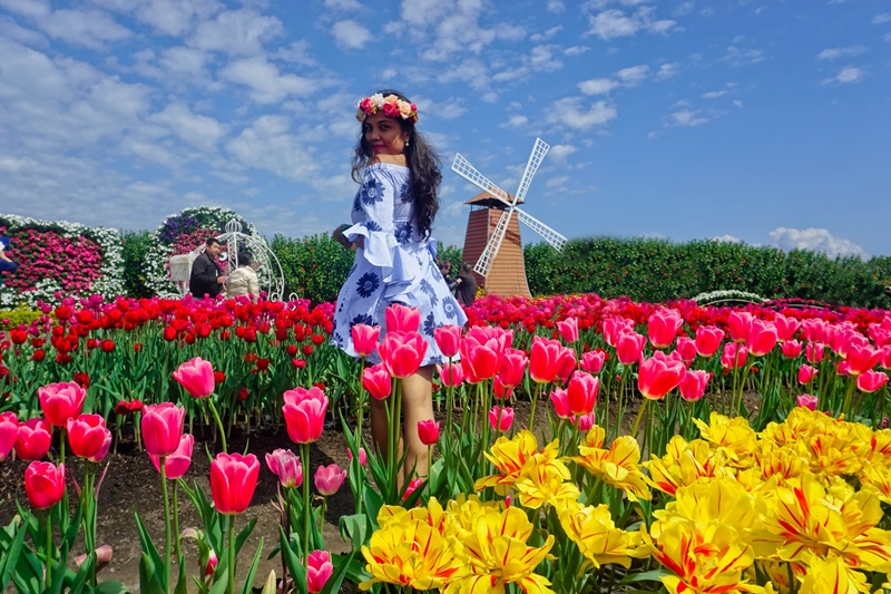 taichung flower farm photoshoot