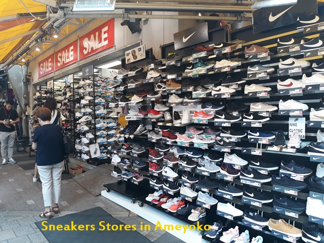 sneaker stores ameyoko tokyo